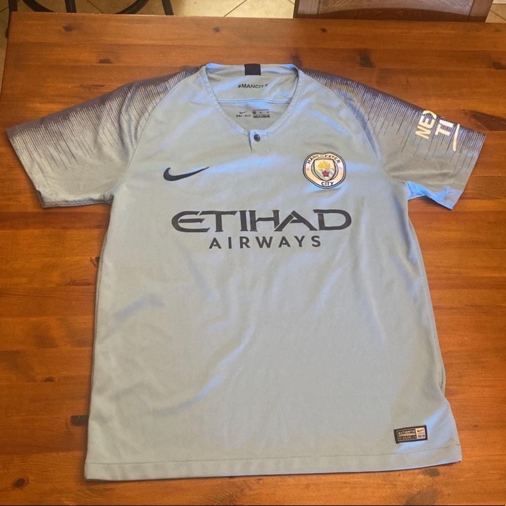 Nike Manchester City Jersey (Kun Aguero)